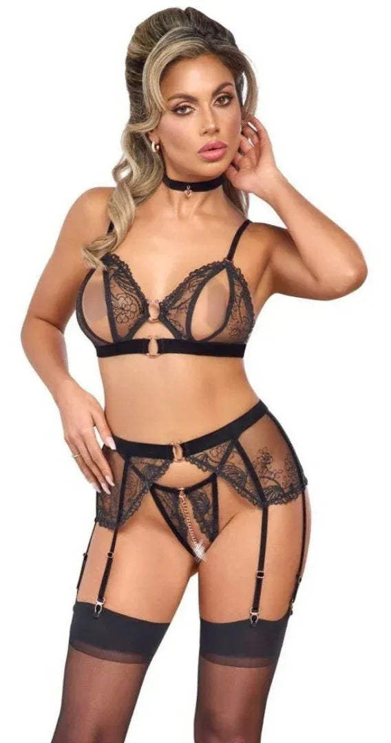 Abierta Fina - Passionate Love Set | Abierta Fina - SIN&LACE | SIN&LACE