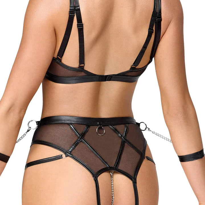 Cottelli Bondage - Lace and Leash Set | Cottelli BONDAGE - SIN&LACE | SIN&LACE