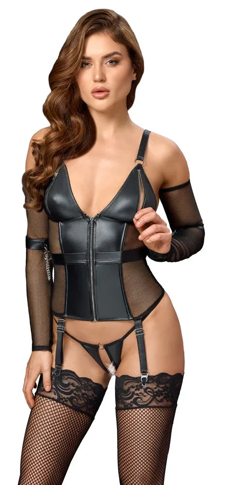 Cottelli Bondage - Seductive Crotchless Set | Cottelli BONDAGE - SIN&LACE | SIN&LACE