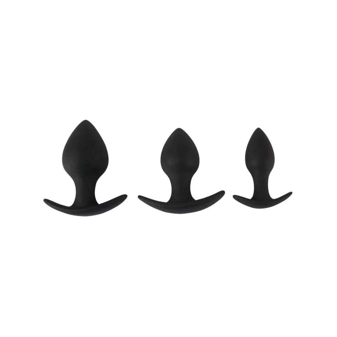 3-Delige Anaal Trainer Set - Zwart | 5.0 - SIN&LACE | SIN&LACE