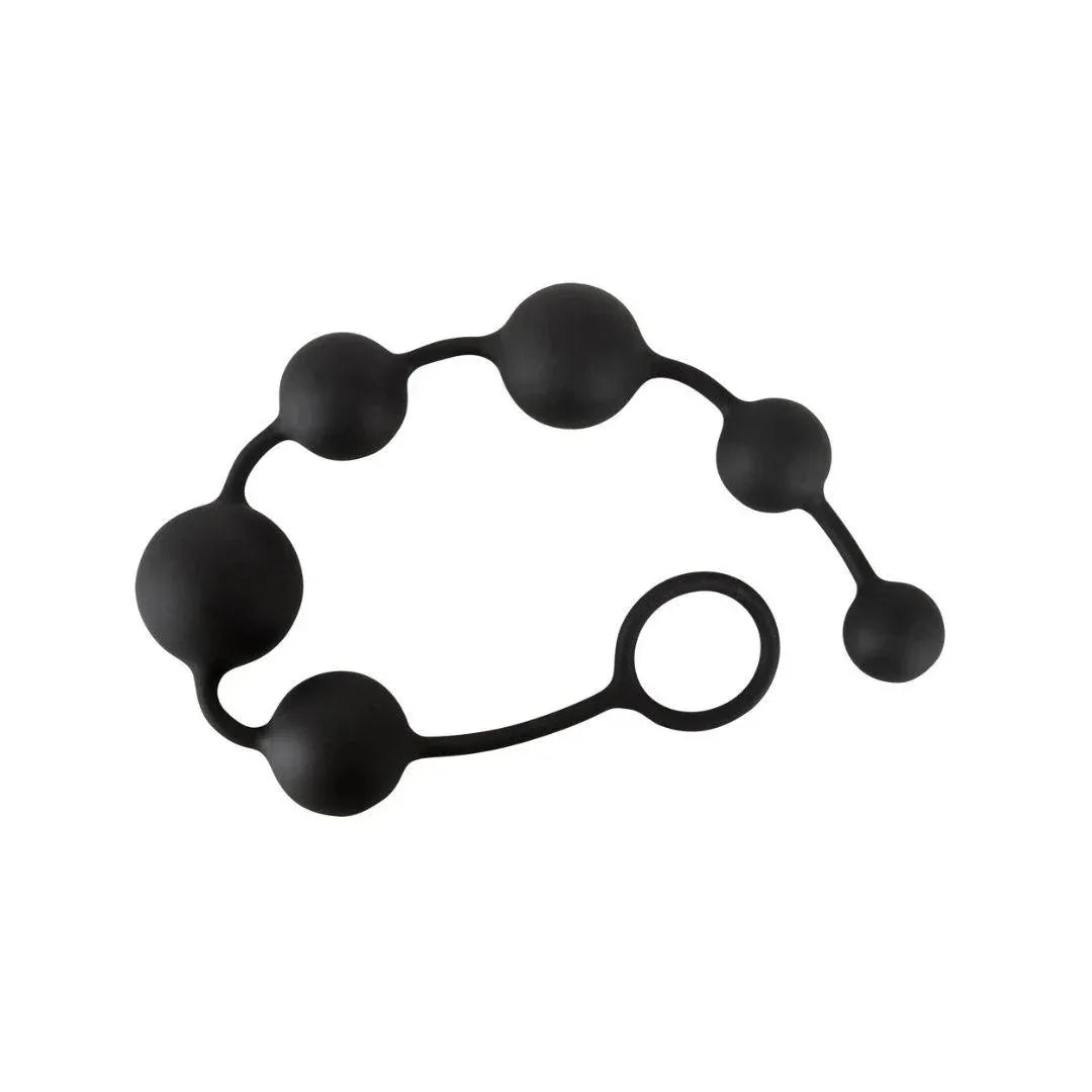 Siliconen Anaalkralen Zwart | 5.0 - SIN&LACE | SIN&LACE