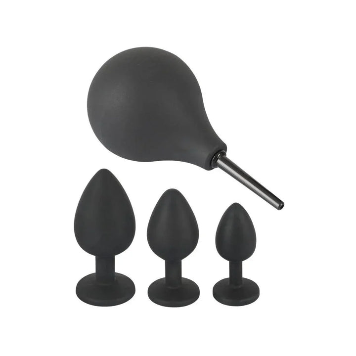 Anaal Kit met Anaaldouche - Zwart | 5.0 - SIN&LACE | SIN&LACE