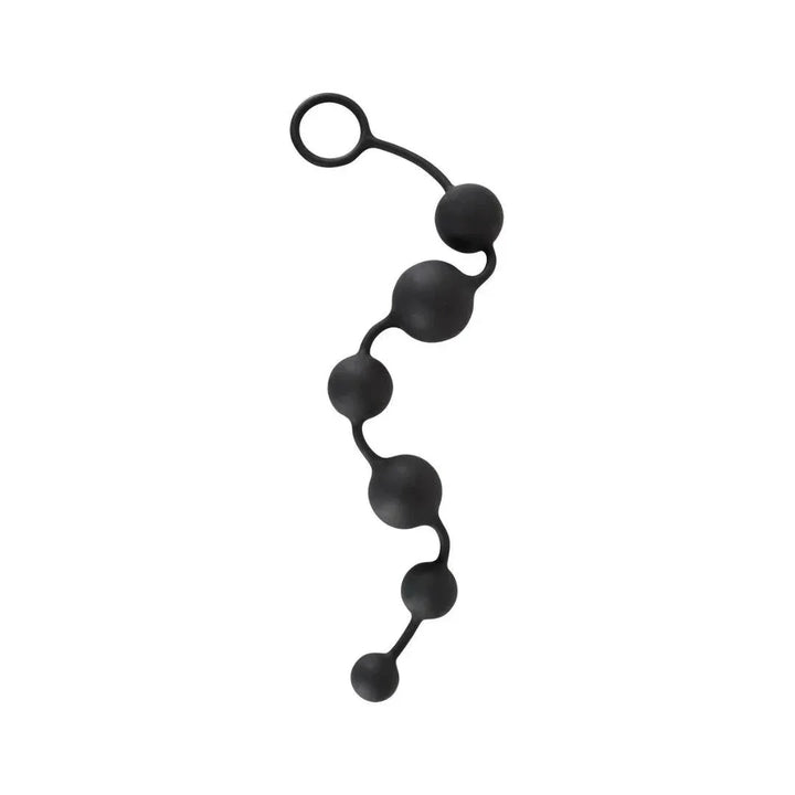 Siliconen Anaalkralen Zwart | 5.0 - SIN&LACE | SIN&LACE