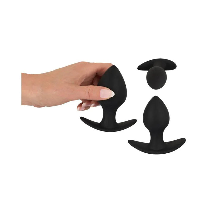 3-Delige Anaal Trainer Set - Zwart | 5.0 - SIN&LACE | SIN&LACE