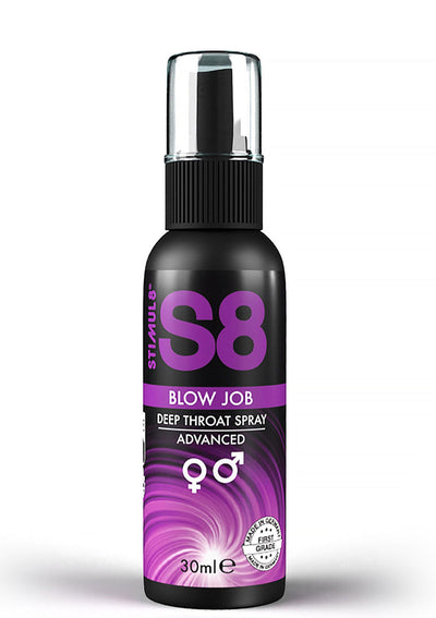 Stimul8 S8 Deep Throat Spray 30 ml | Voor hem - Lustopwekkers - Stimul8 S8 | SIN&LACE