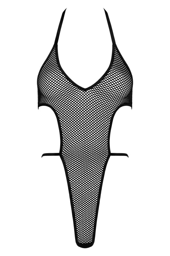 Zwarte mesh  bodysuit