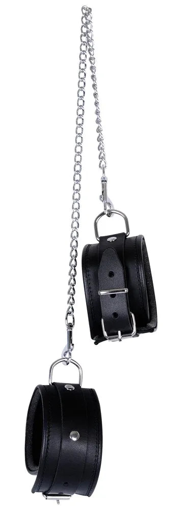 Zwart Leren Enkelboeien – ZADO | Enkelboeien - ZADO | SIN&LACE