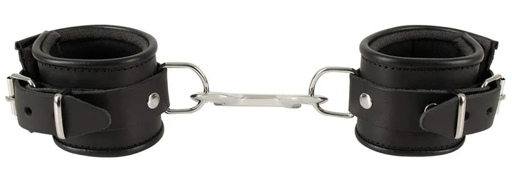 Zwart Leren Handboeien – ZADO | Handboeien - ZADO | SIN&LACE