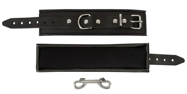 Zwart Leren Handboeien – ZADO | Handboeien - ZADO | SIN&LACE