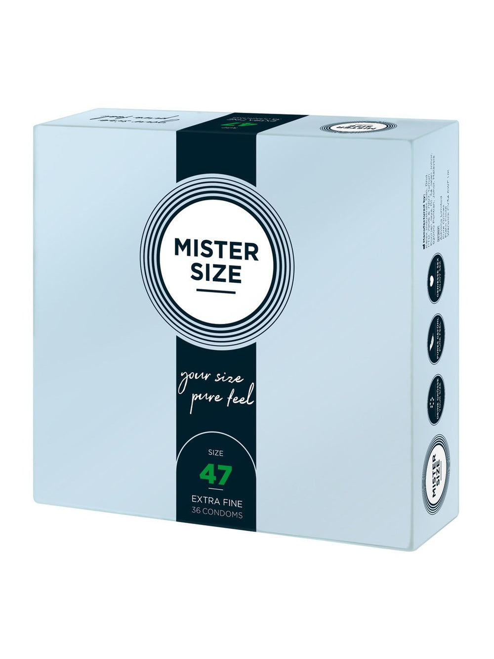 MISTER SIZE 47mm Condooms 36pcs