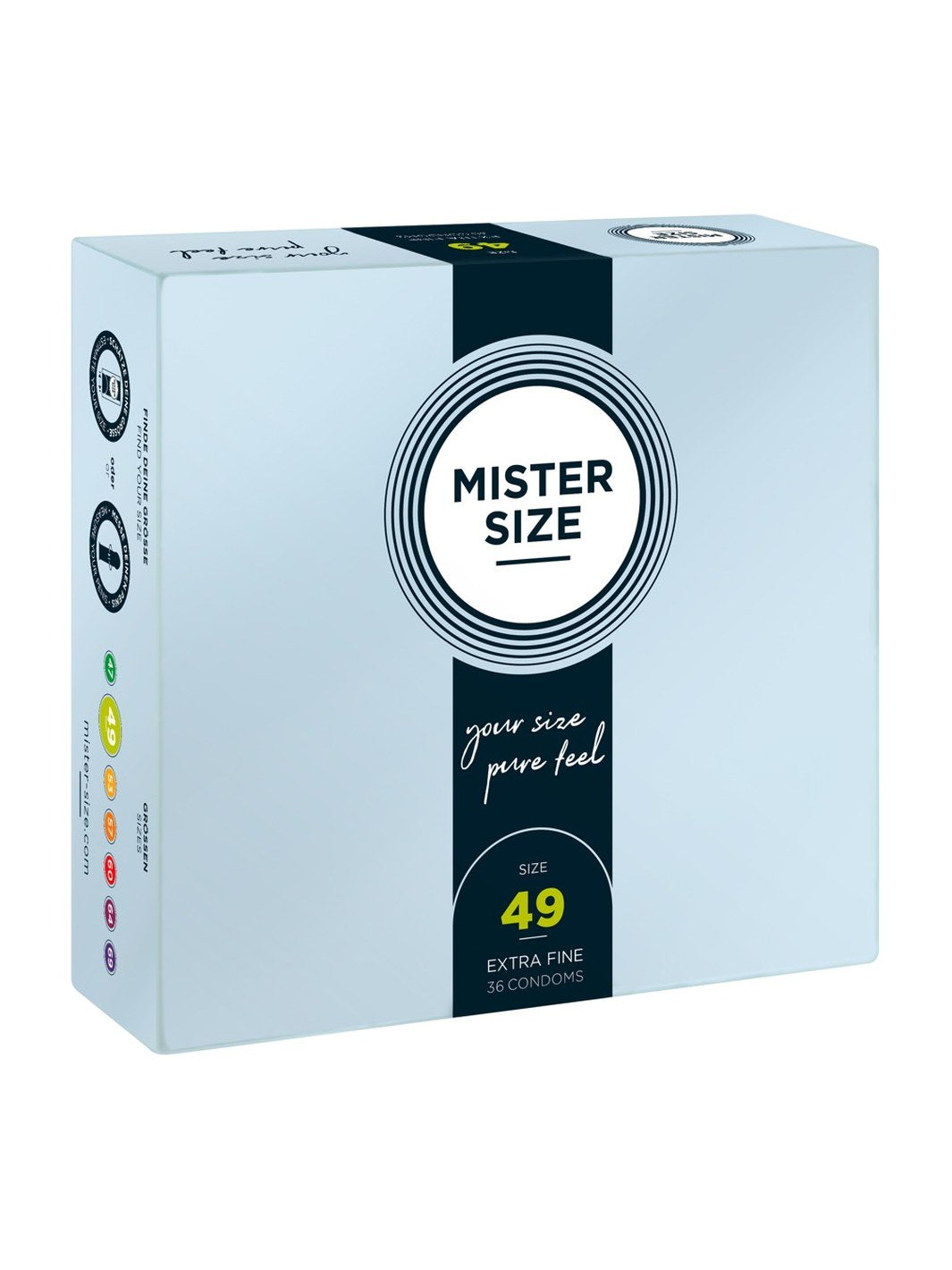 MISTER SIZE 49mm Condooms 36pcs