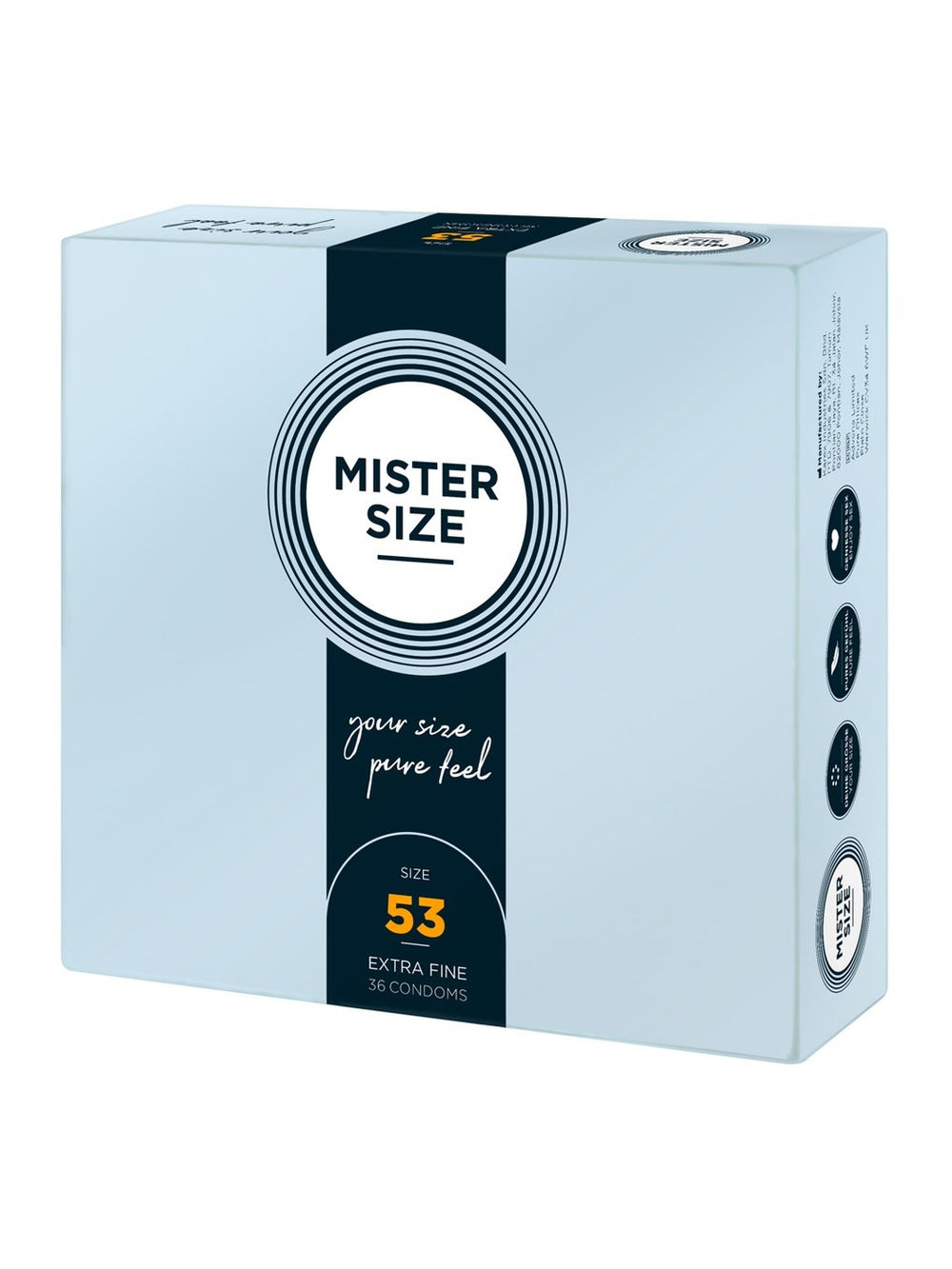 MISTER SIZE 53mm Condooms 36pcs