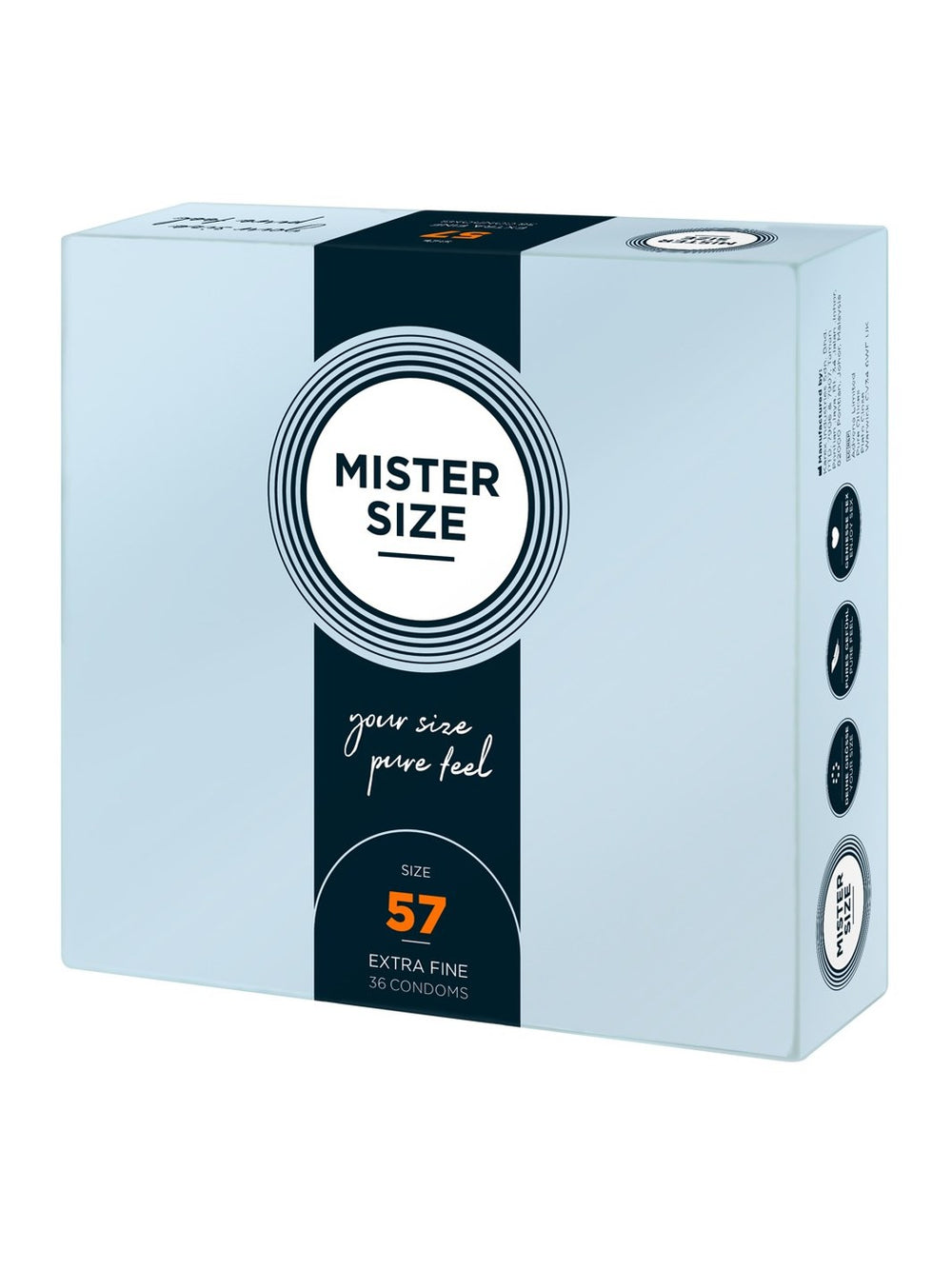 MISTER SIZE 57mm Condooms 36pcs