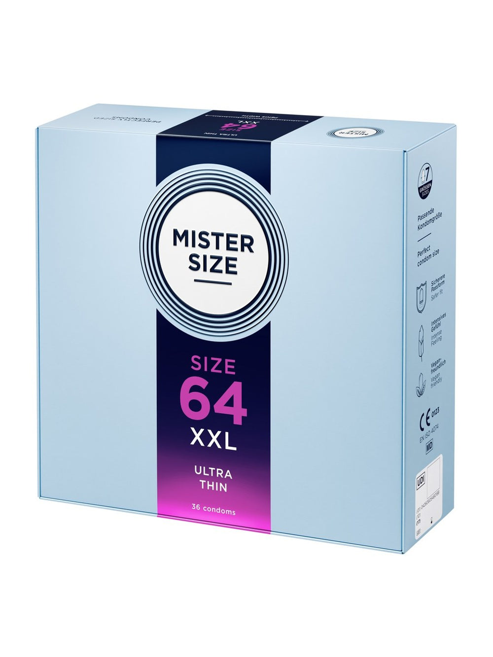 MISTER SIZE 64mm Condooms 36pcs