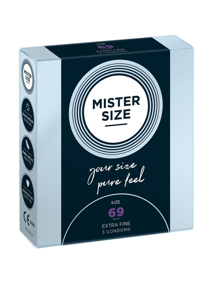 MISTER SIZE 69mm Condooms 3pcs