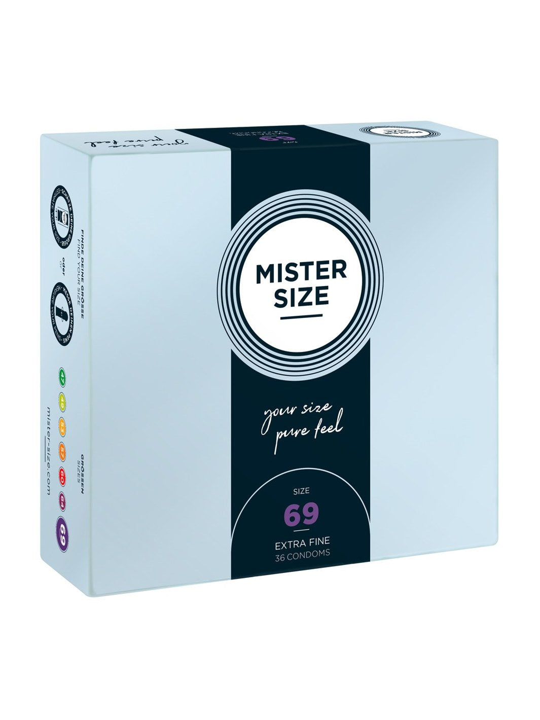 MISTER SIZE 69mm Condooms 36pcs