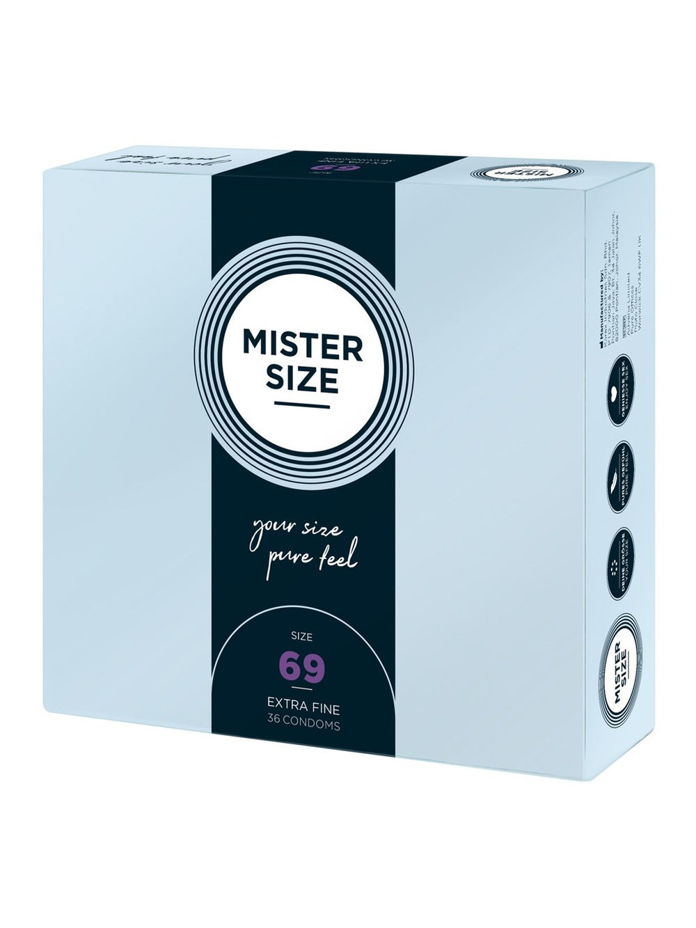 MISTER SIZE 69mm Condooms 36pcs