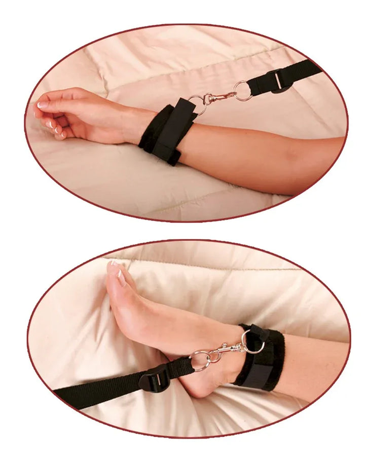 Bed Bondage Restraints Kit | Bedboeien - Fetish Fantasy Series | SIN&LACE