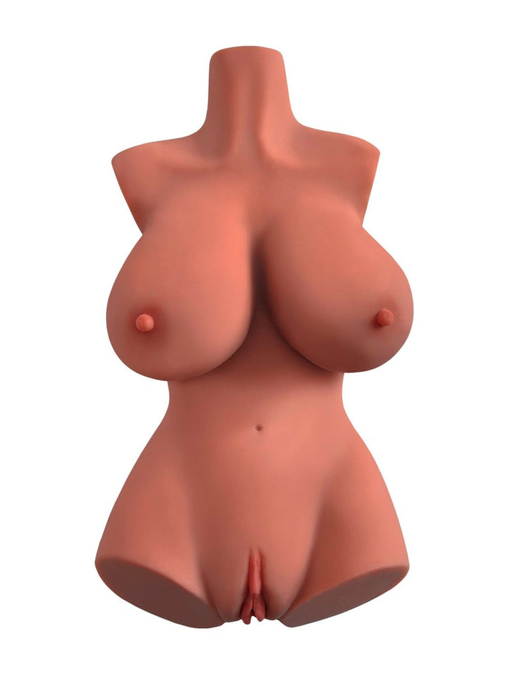 PDX Plus Perfect 10 Torso - Huidskleur donker