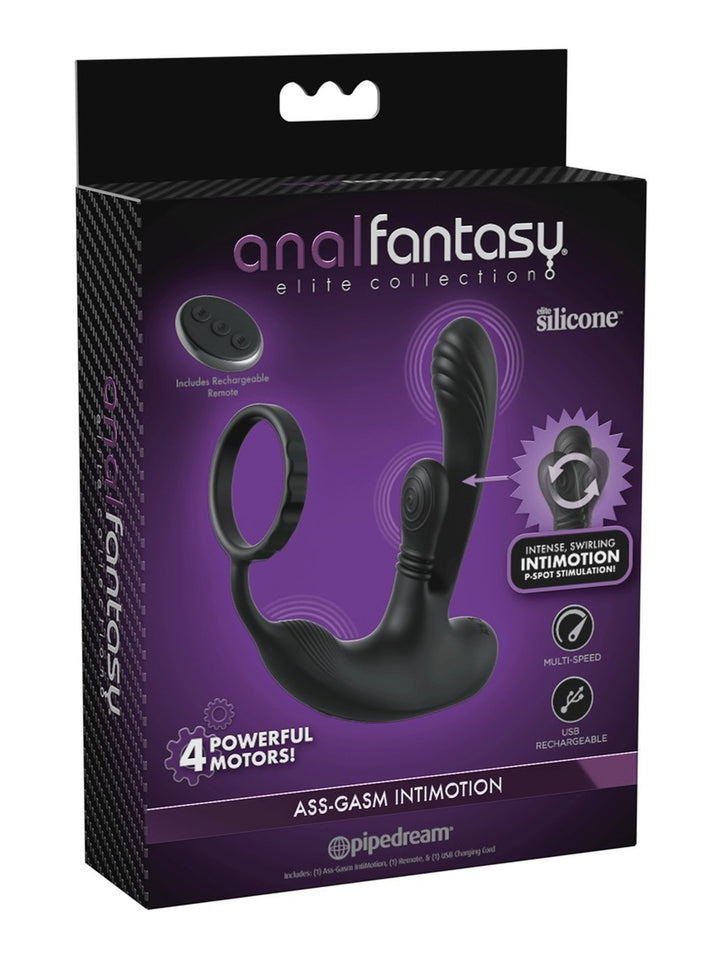 Anal Fantasy Elite AFE Ass-Gasm IntiMotion zwart
