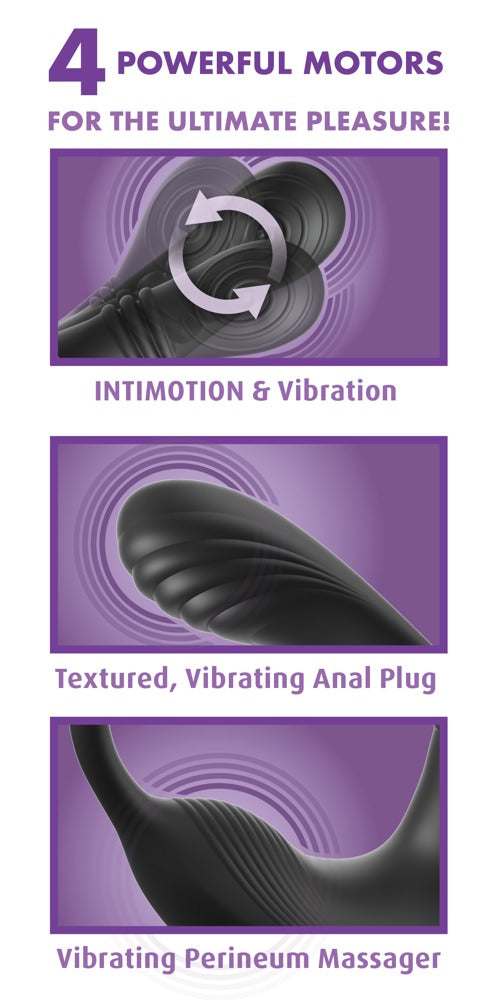 Anal Fantasy Elite AFE Ass-Gasm IntiMotion zwart productfoto 3