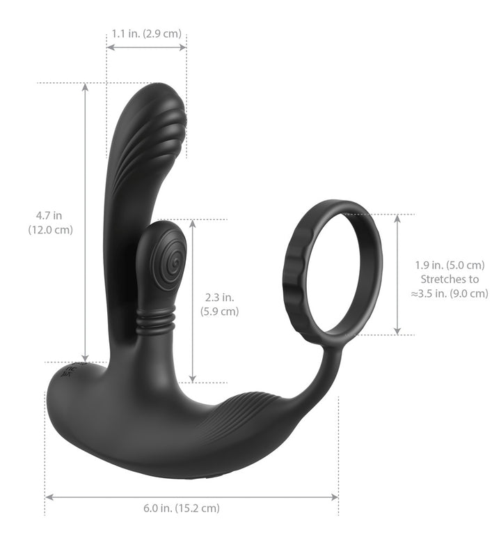 Anal Fantasy Elite AFE Ass-Gasm IntiMotion zwart productfoto 6