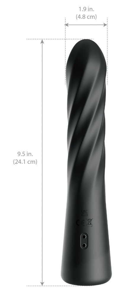 Anal Fantasy Elite AFE Twist Ecstacy zwart productfoto 4