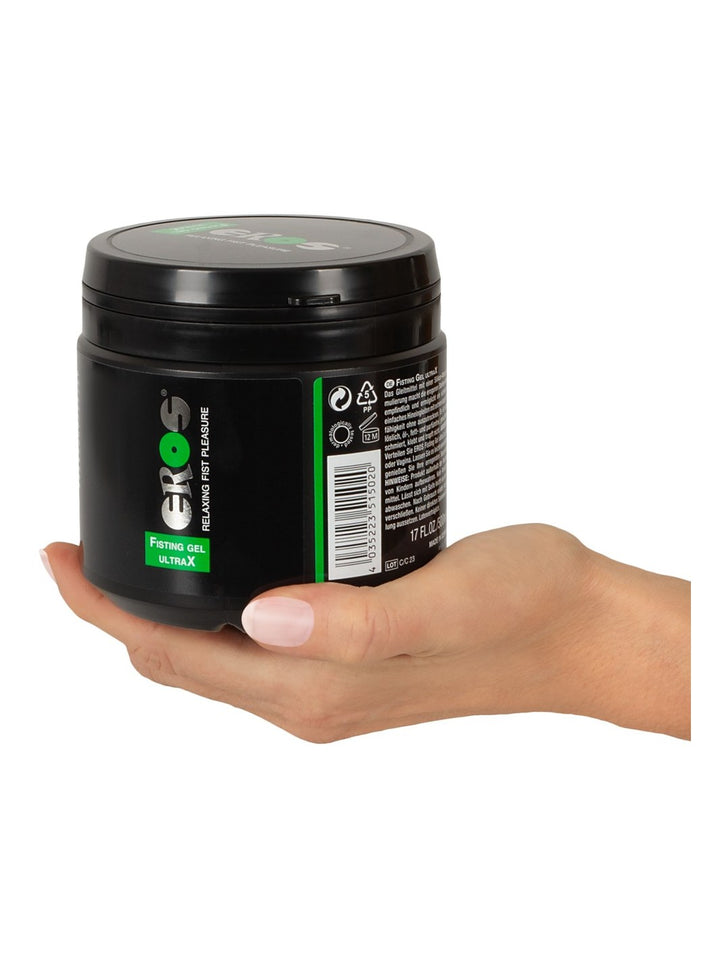 Eros Fisting Gel UltraX – Hybride Glijgel 500 ml