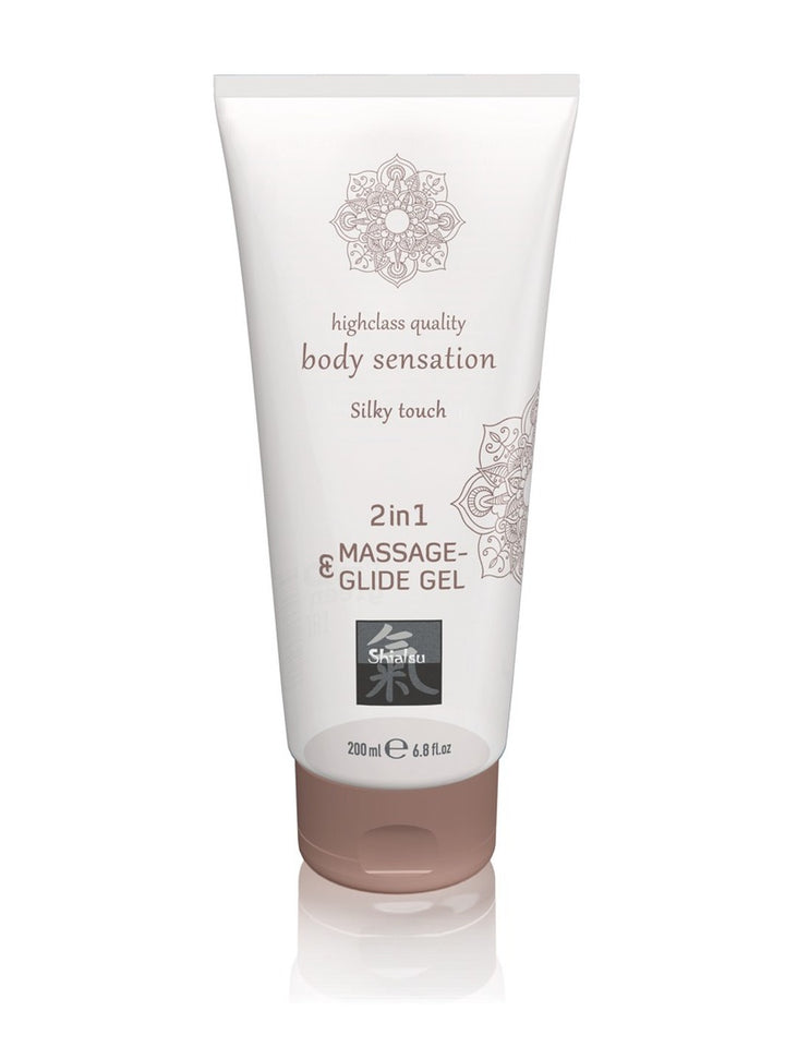 HOT Shiatsu 2 in 1 Massage & Glide Gel