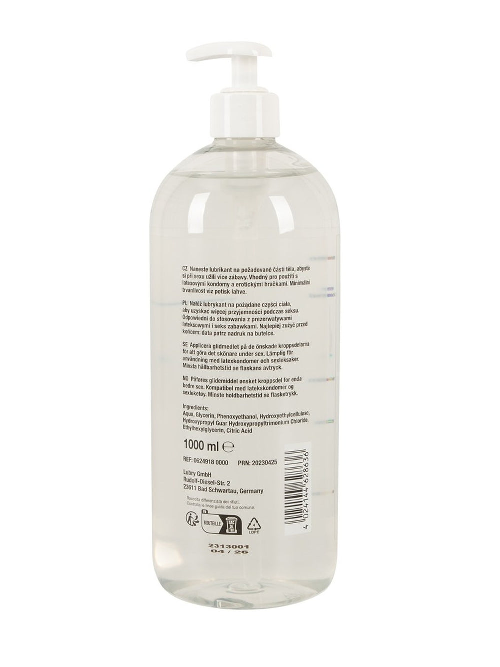 Just Glide Anal glijmiddel 1 liter