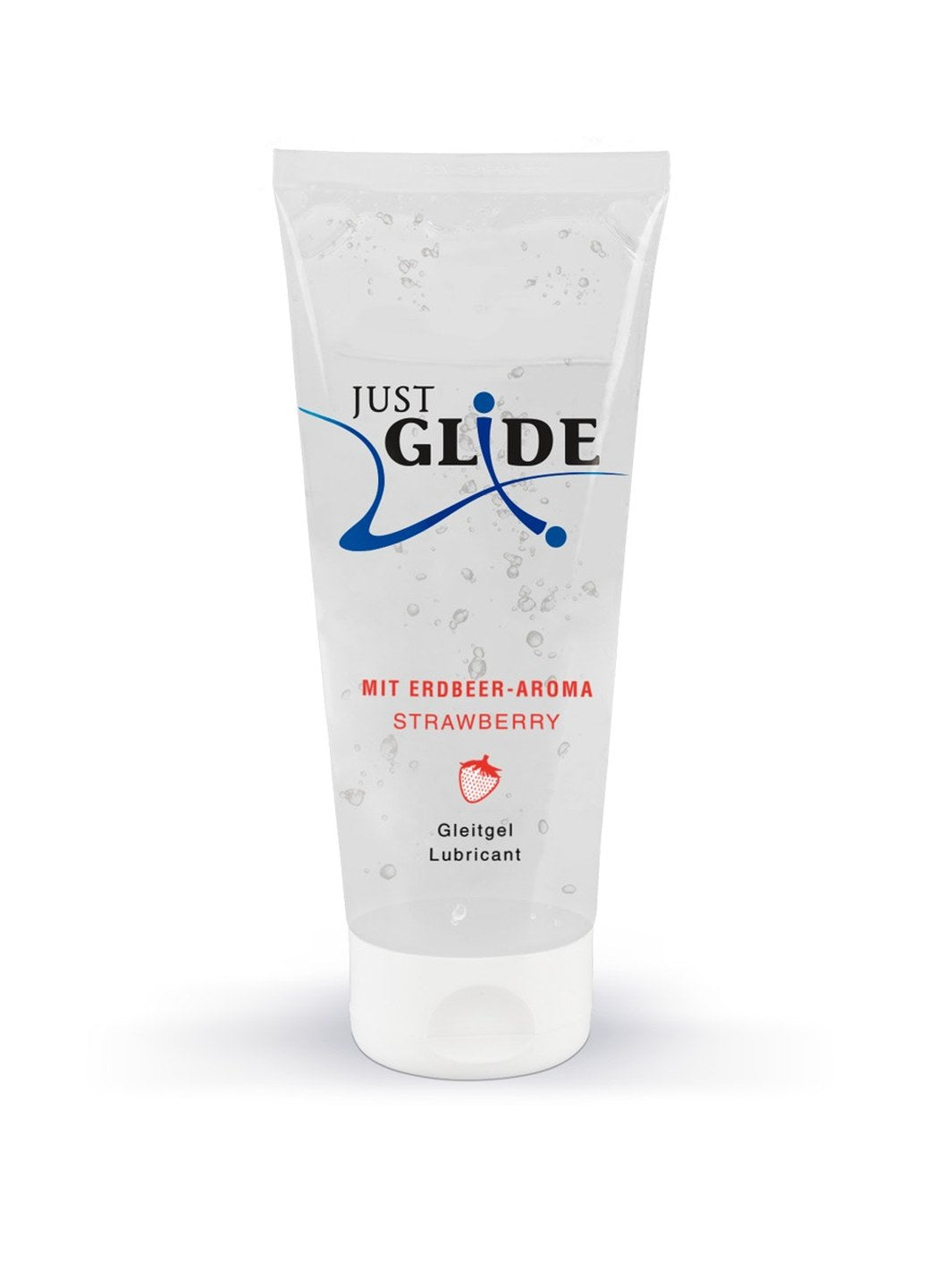 Just Glide Strawberry glijmiddel 200 ml