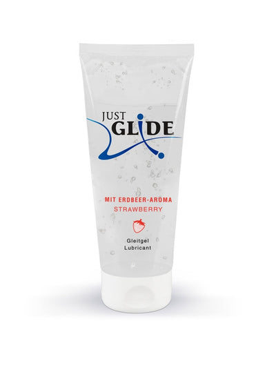 Just Glide Strawberry glijmiddel 200 ml
