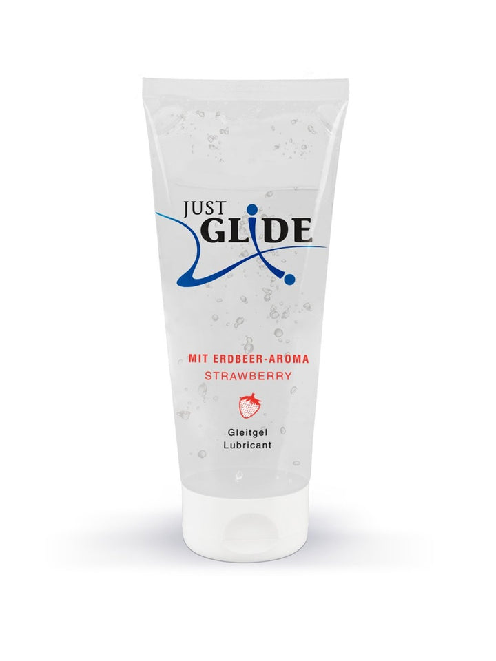 Just Glide Strawberry glijmiddel 200 ml