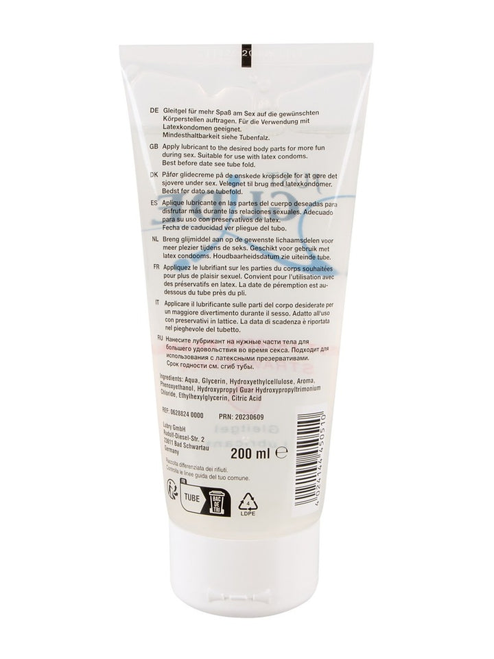 Just Glide Strawberry glijmiddel 200 ml