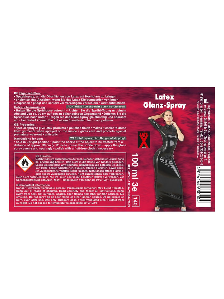 Latex Gloss glansspray 100 ml
