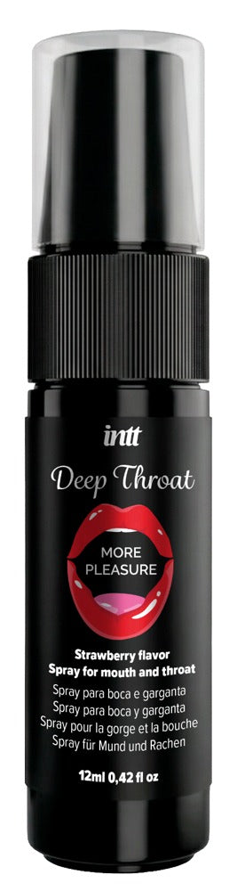 intt Deep Throat Aardbei Spray 12 ml productfoto