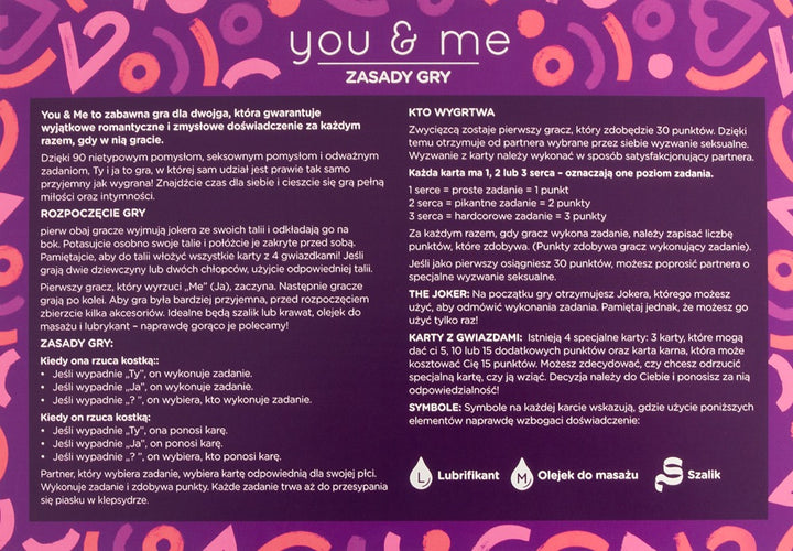 You & Me Erotisch Koppelspel productfoto 4