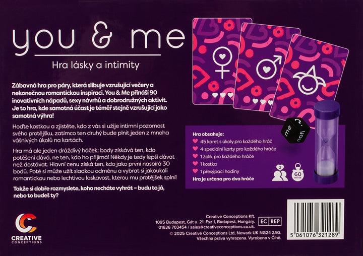 You & Me Erotisch Koppelspel verpakking