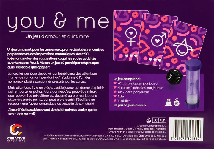 You & Me Erotisch Koppelspel verpakking