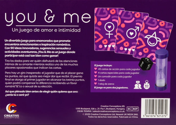 You & Me Erotisch Koppelspel verpakking
