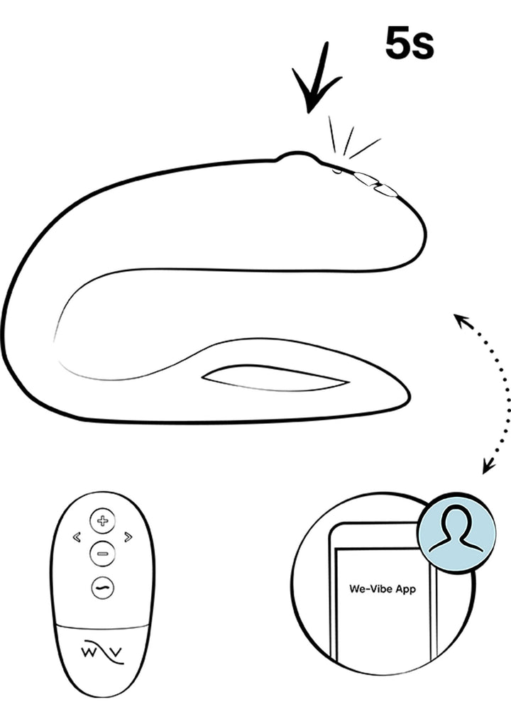 We-Vibe Sync O | Clitoris vibrator - We-Vibe | SIN&LACE