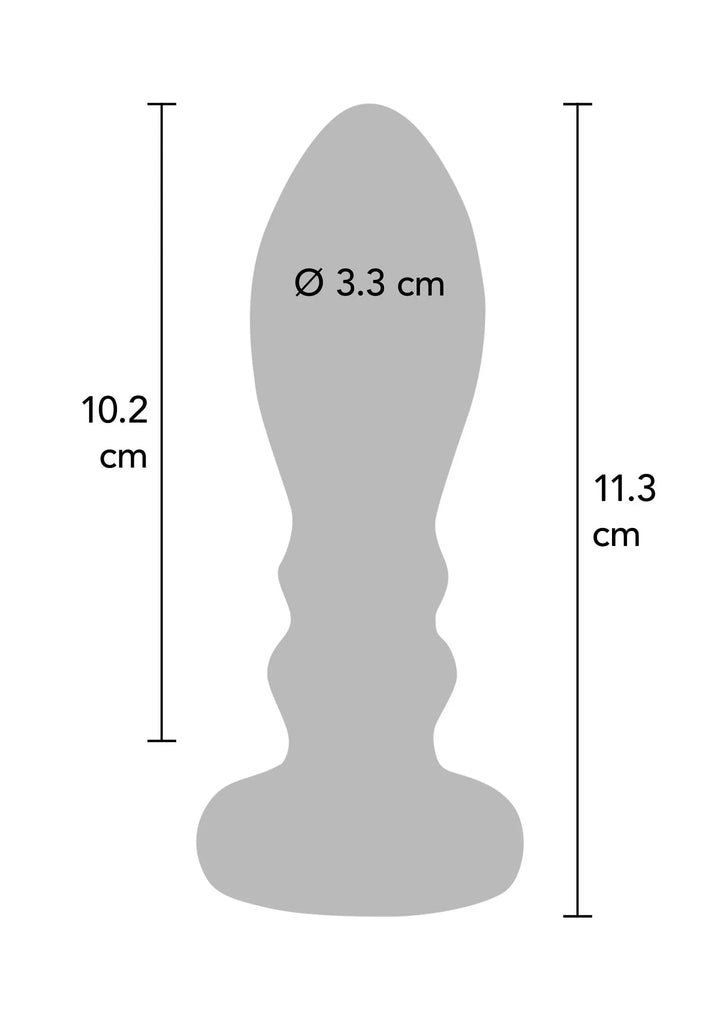 The Slider vibrerende Plug Large | Buttplug - ToyJoy | SIN&LACE