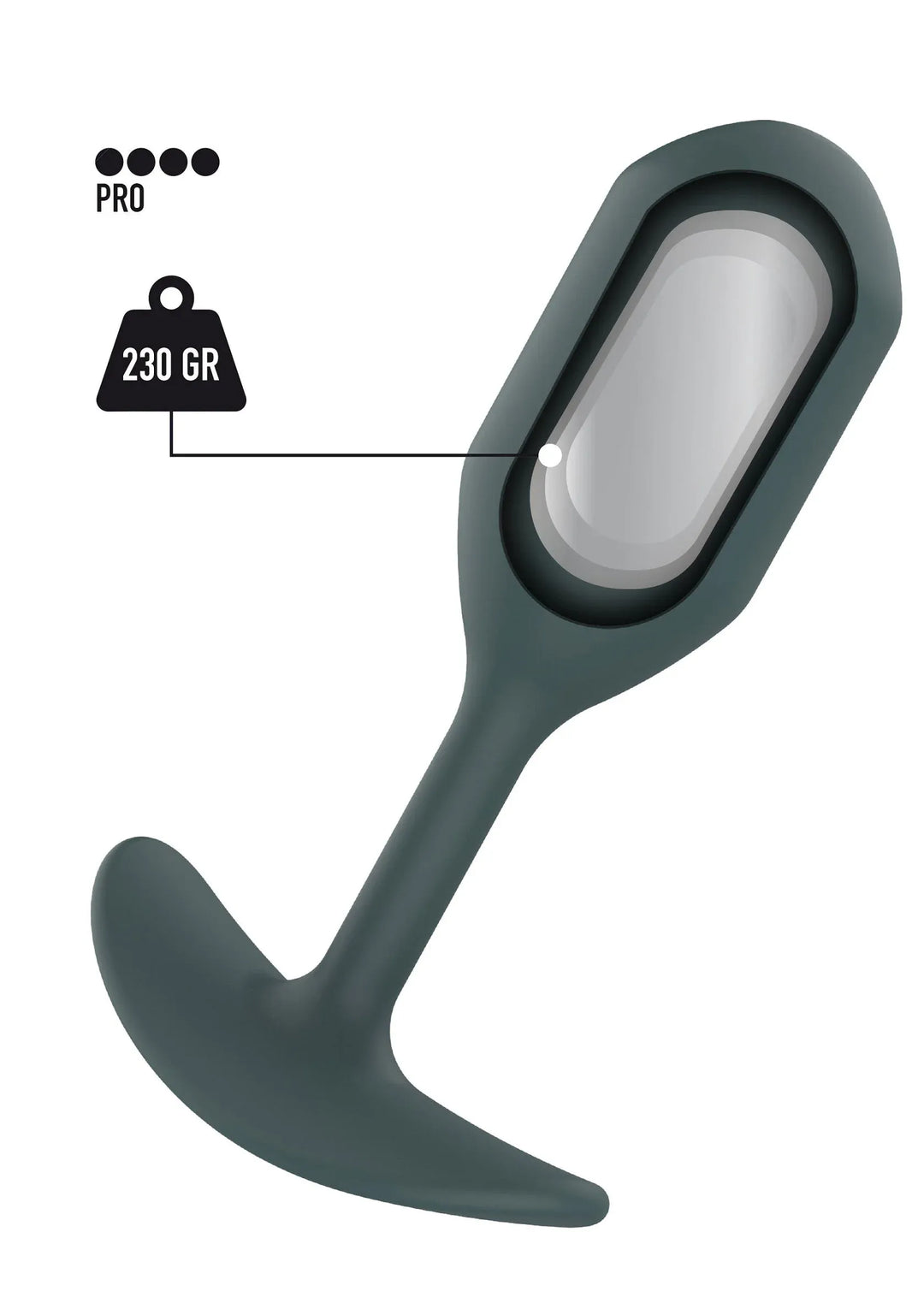 Champ Weighted Plug | Buttplug - ToyJoy | SIN&LACE