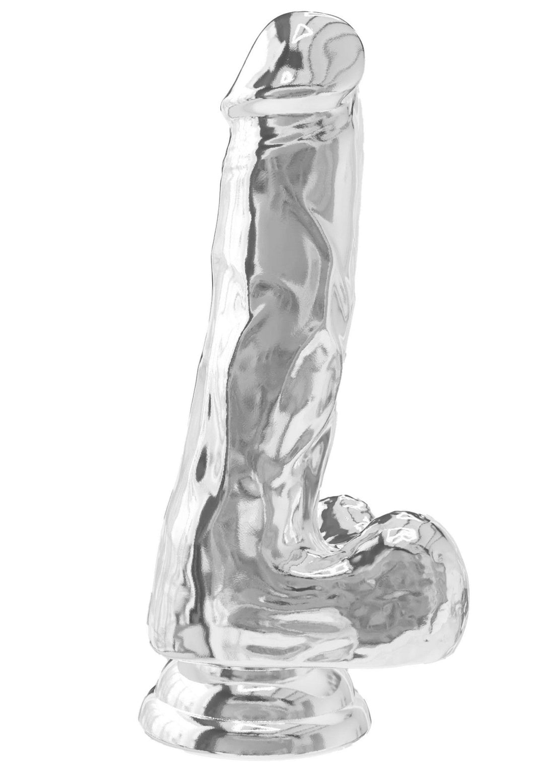 Clear Dildo TPE 16 cm - productafbeelding 1
