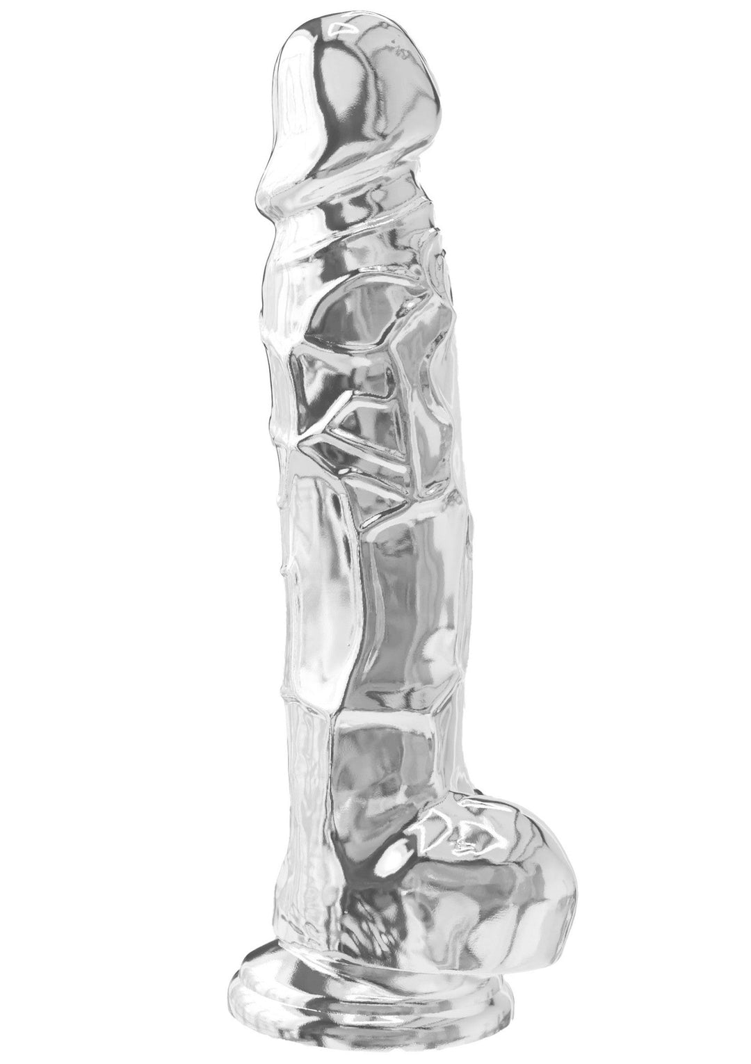 Clear Dildo TPE 22.5 cm - productafbeelding 1