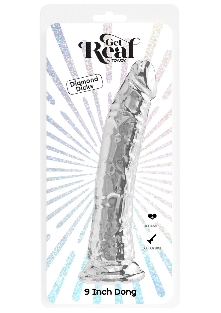 Clear Dong TPE 24 cm - Transparant - afbeelding 3