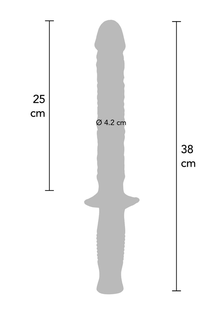 Dong The Manhandler PVC 38 cm - Zwart - afbeelding 2