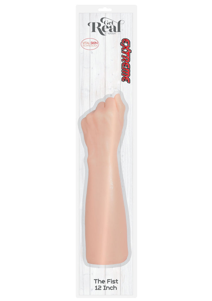 Extreme The Fist Dong PVC 30 cm - Huidskleur - afbeelding 3