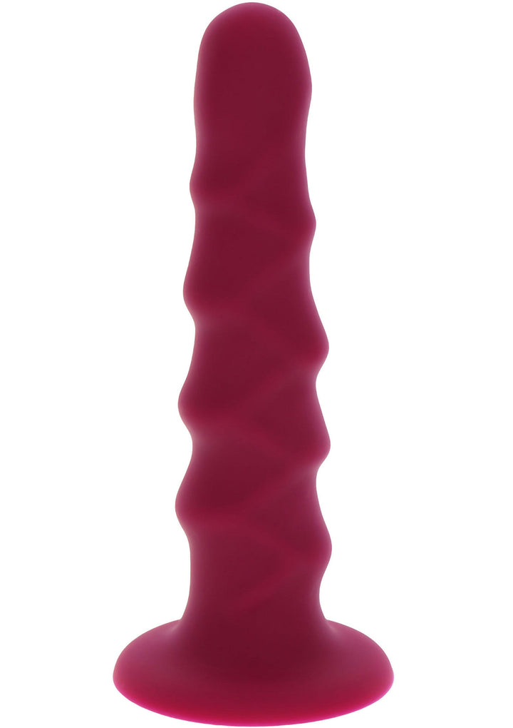 Harness Dong Ribbed Silicone 16 cm - productafbeelding 1