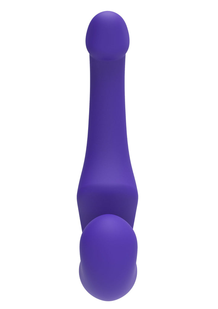 Strapless Strap-on Silicone 23 cm - Paars - afbeelding 6